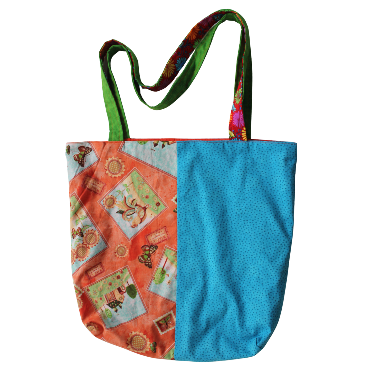 reversible tote bag
