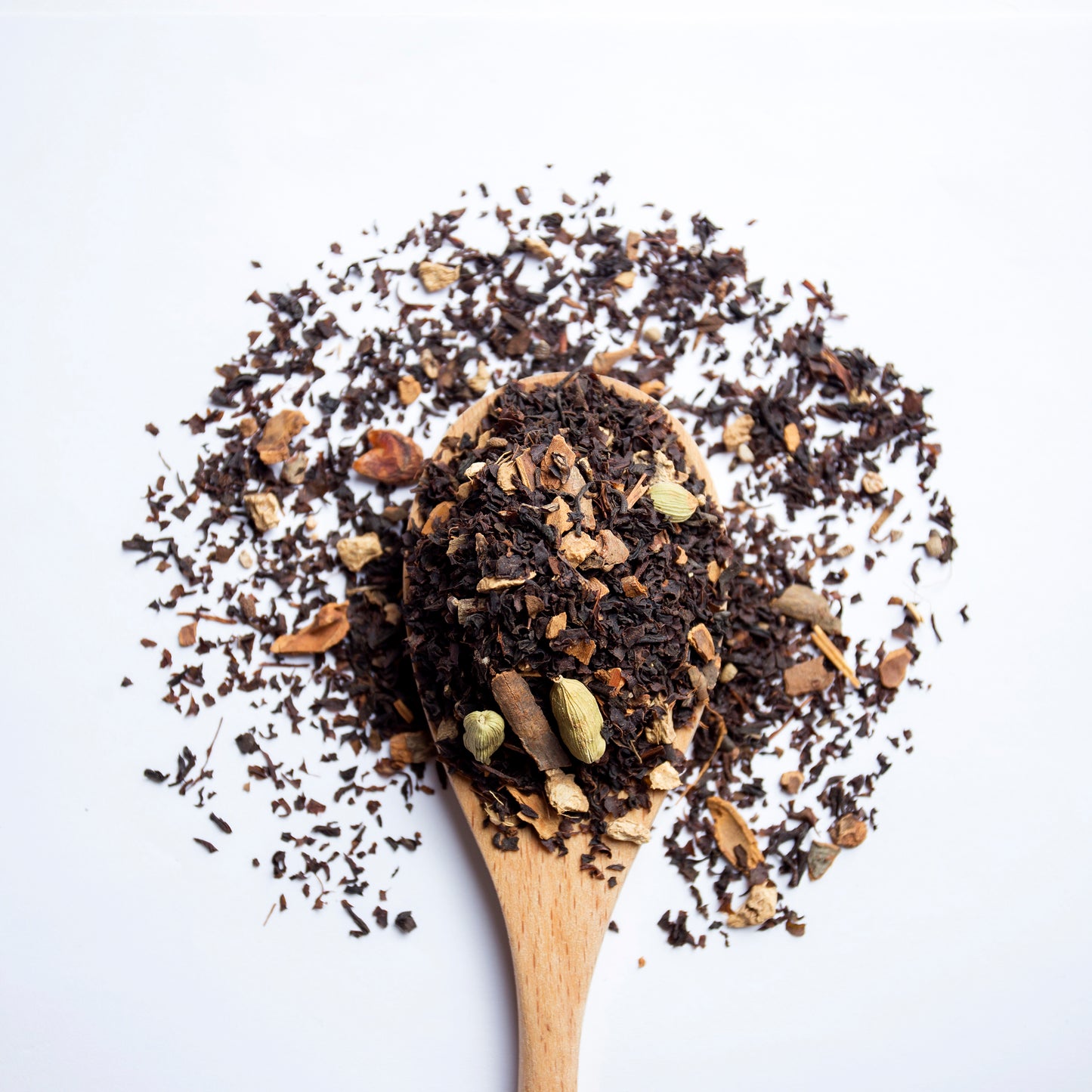 SOLD OUT - Organic Spicy Masala Chai – loose leaf tea blend 80g