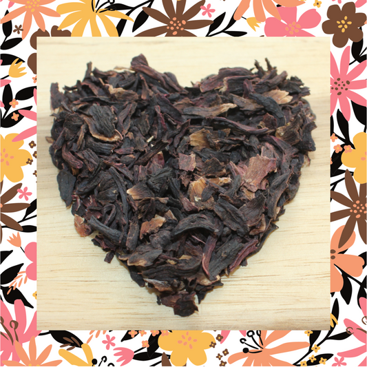 Organic Hibiscus Delight – loose leaf tea 75g